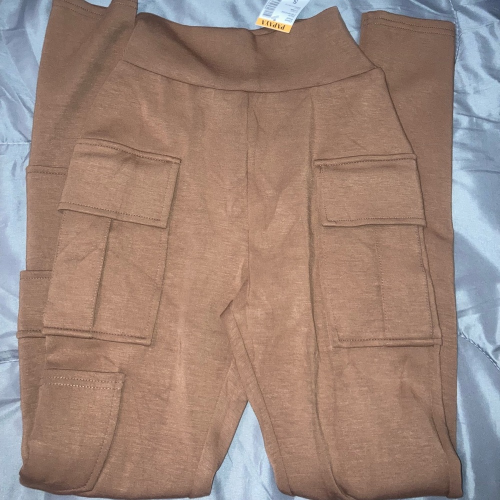 Khaki shapewear leggings
